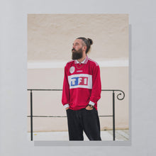 Lade das Bild in den Galerie-Viewer, Adidas Trikot langarm "Coupe de France" 90er Made in England, rot, XL
