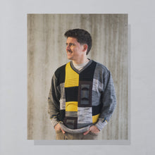 Lade das Bild in den Galerie-Viewer, Carlo Colucci Strickpullover, grau, L/XL