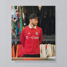 Lade das Bild in den Galerie-Viewer, Adidas langarm Trikot "FC Bayern München" 2005, rot, M