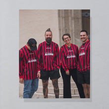 Lade das Bild in den Galerie-Viewer, Umbro Trikot "Vintage Allstars" 90er limitiert, rot/schwarz, L/XL