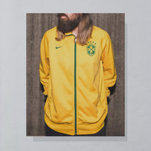 Lade das Bild in den Galerie-Viewer, Nike Trainingsjacke "Brazilien", gelb, XL