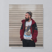 Lade das Bild in den Galerie-Viewer, Jack Wolfskin x Gore-Tex Regenjacke 90er, rot, L/XL