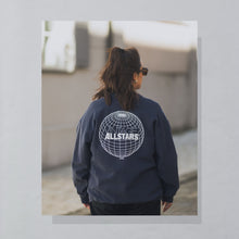 Lade das Bild in den Galerie-Viewer, Russell Athletic Sweatshirt "Vintage Allstars" 90er Made in the USA, blau, L/XL