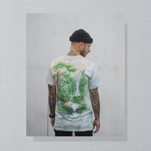 Lade das Bild in den Galerie-Viewer, Liquid Blue T-Shirt "Rainforest" 1991 Single Stitch made in the USA, mehrfarbig, L/XL schmal
