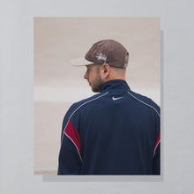 Lade das Bild in den Galerie-Viewer, Nike Team Trainingsjacke 90er, blau/rot, S/M
