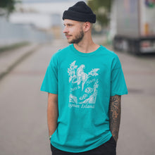 Lade das Bild in den Galerie-Viewer, T-Shirt Cayman Islands 90er Single Stitch, blau, XL