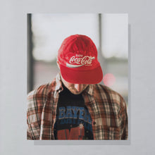Lade das Bild in den Galerie-Viewer, Mütze "Coca Cola" 90er, rot, Einheitsgröße