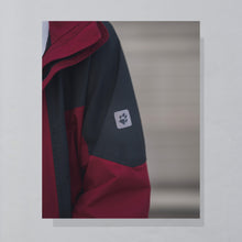 Lade das Bild in den Galerie-Viewer, Jack Wolfskin x Gore-Tex Regenjacke 90er, rot, L/XL