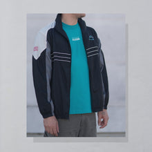 Lade das Bild in den Galerie-Viewer, T-Shirt "Vintage Allstars Merch" 90er Single Stitch, blau, L/XL