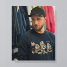 Lade das Bild in den Galerie-Viewer, Gildan heavy blend Sweatshirt "Arizona" 00er Made in Mexico, blau, S