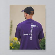 Lade das Bild in den Galerie-Viewer, Jerzees T-Shirt "Parker High School" 90er Single Stitch, Made in the USA, lila, XL