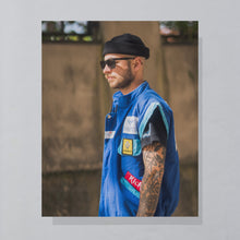 Lade das Bild in den Galerie-Viewer, Nascar T-Shirt "Thunder & Lightning Nascar Racing Team", schwarz, M/L schmal