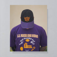 Lade das Bild in den Galerie-Viewer, Jerzees T-Shirt "Parker High School" 90er Single Stitch, Made in the USA, lila, XL