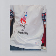 Lade das Bild in den Galerie-Viewer, Logo Athletic Trikot "Atlanta Olympic Games 1996" Made in the USA, weiß, L
