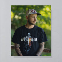 Lade das Bild in den Galerie-Viewer, Fruit of the Loom T-Shirt "Battlefield 3 Promo" 2011, schwarz, L