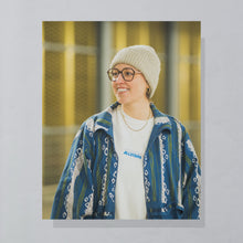 Lade das Bild in den Galerie-Viewer, Hanes Longsleeve "Vintage Allstars" 90er, weiß, M/L breit