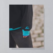Lade das Bild in den Galerie-Viewer, Starter Hoodie "Flipside" 90er, schwarz, L breit