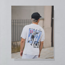 Lade das Bild in den Galerie-Viewer, Nike T-Shirt "Jordan & Pippen Back 2 Back" 90er Made in Greece, weiß, L (tagged M)