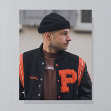 Lade das Bild in den Galerie-Viewer, General Sports College Jacke "Amanda" 90er/00er, schwarz, M/L