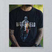 Lade das Bild in den Galerie-Viewer, Fruit of the Loom T-Shirt "Battlefield 3 Promo" 2011, schwarz, L