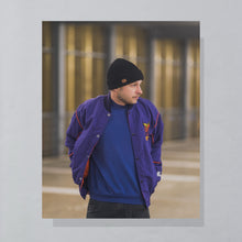 Lade das Bild in den Galerie-Viewer, Adidas Sweatshirt 80er/90er made in Greece, lila, S/M breit