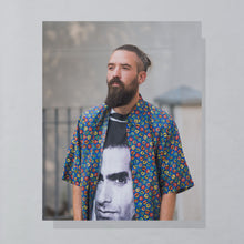 Lade das Bild in den Galerie-Viewer, Signum Hemd "Crazy Pattern" 90er/00er, mehrfarbig, XL/XXL (tagged L)