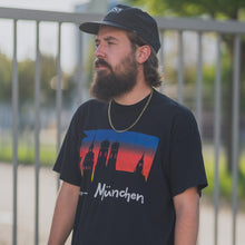 Lade das Bild in den Galerie-Viewer, Screen Stars T-Shirt München 90er Single Stitch, schwarz, XL