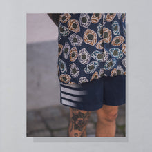 Lade das Bild in den Galerie-Viewer, Fila Shorts "Tennis" 90er, blau, M/L