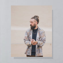 Lade das Bild in den Galerie-Viewer, Luxador Hemd dünn 90er, grau, XL