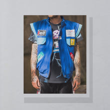 Lade das Bild in den Galerie-Viewer, Nascar T-Shirt "Thunder & Lightning Nascar Racing Team", schwarz, M/L schmal