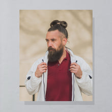 Lade das Bild in den Galerie-Viewer, Lacoste Poloshirt 80er/90er Made in France, rot, S