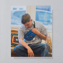 Lade das Bild in den Galerie-Viewer, Eastpak Bauchtasche Made in the USA 90er, blau