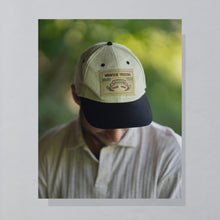 Lade das Bild in den Galerie-Viewer, Mütze "Mountain Trekking" 90er/00er, grün/beige, Einheitsgröße