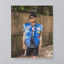 Lade das Bild in den Galerie-Viewer, Nascar T-Shirt "Thunder & Lightning Nascar Racing Team", schwarz, M/L schmal