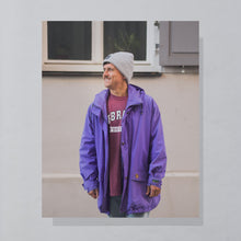 Lade das Bild in den Galerie-Viewer, Fjällräven Regenjacke - GoreTex - 90er Made in Portugal, lila, XL