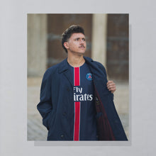 Lade das Bild in den Galerie-Viewer, Trenchcoat Mantel - Terlenka - 70er, blau, L