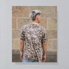 Lade das Bild in den Galerie-Viewer, Sportswear Plus T-Shirt "Vintage Allstars Camo Pocket Tee" 90er Made in the USA single stitch, mehrfarbig, XL