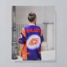 Lade das Bild in den Galerie-Viewer, Nutmeg Trikot "Frankfurt Galaxy" 90er, orange/lila, XL