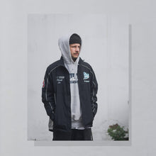Lade das Bild in den Galerie-Viewer, Champion Hoodie 00er Reverse Weave "Buffalo Bulls", grau, M/L