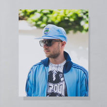 Lade das Bild in den Galerie-Viewer, Otto Mütze "Ironshore C.C. Jamaica" 90er, blau, Einheitsgröße