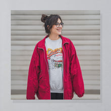 Lade das Bild in den Galerie-Viewer, Reebok Jacke dünn 90er, rot, XL