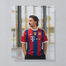 Lade das Bild in den Galerie-Viewer, Adidas Trikot "FC Bayern München" 2014 climacool, rot/blau, L