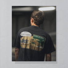 Lade das Bild in den Galerie-Viewer, Tee Jays T-Shirt "Stein - Pipi Langstrumpf" 00er, schwarz, XL