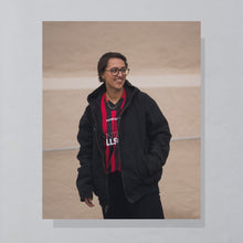 Lade das Bild in den Galerie-Viewer, Umbro Trikot "Vintage Allstars" 90er limitiert, rot/schwarz, L/XL