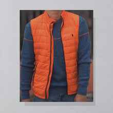 Lade das Bild in den Galerie-Viewer, Polo Ralph Lauren Weste, orange, M/L