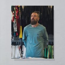 Lade das Bild in den Galerie-Viewer, Stüssy x Patta Longsleeve "Worldwide" Made in Mexico, blau, XXL schmal
