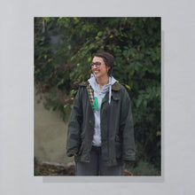 Lade das Bild in den Galerie-Viewer, Zimtstern Zip Hoodie, grau, M/L