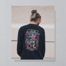 Lade das Bild in den Galerie-Viewer, Longsleeve "Dirty Dicks Crab House Outer Banks" 00er, schwarz, XL
