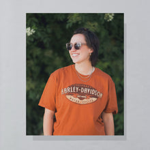 Lade das Bild in den Galerie-Viewer, Harley Davidson T-Shirt "Apache Junction" 2013, orange, L/XL