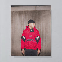 Lade das Bild in den Galerie-Viewer, Starter Schlupfjacke "Nebraska Cornhuskers" 90er, rot, S/M
